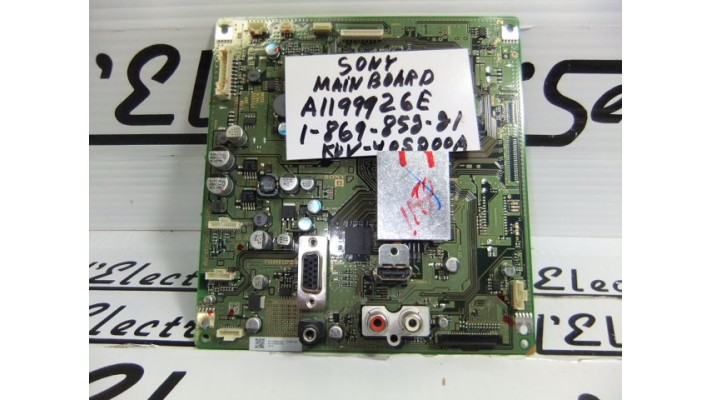 Sony A1199926E module B board .